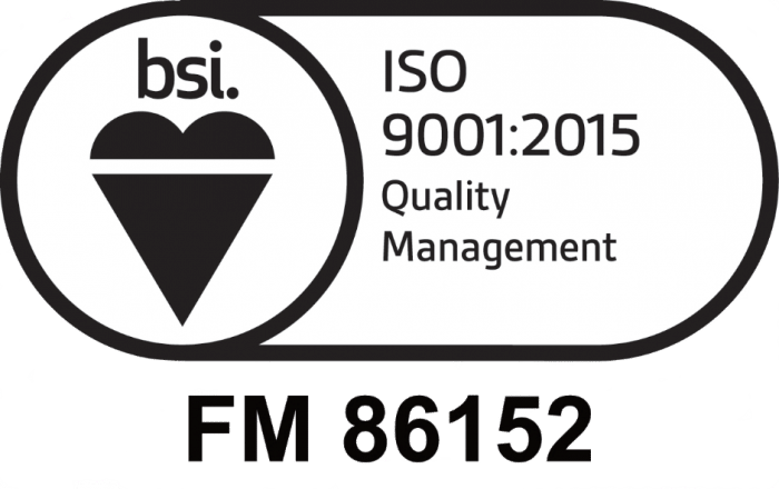BSI quality management badge
